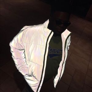 Reflective Puffer Jacket